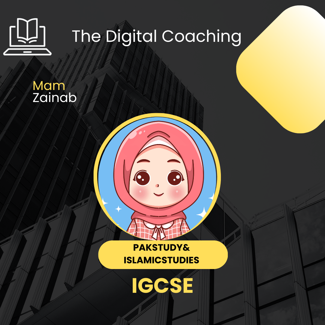 Mam Zainab — Pak Studies & Islamiyat