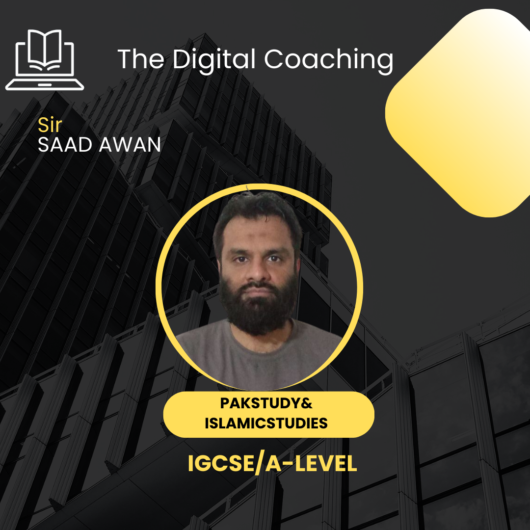 Sir Afzal Shad — Accounting & Business Studies